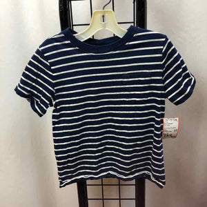 Hanna Andersson Navy Stripe Child Size 4 Boy's Shirt