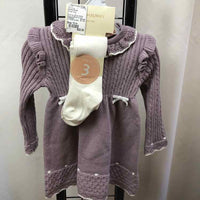 Cynthia Rowley Purple Solid Child Size 12 m Girl's Dress