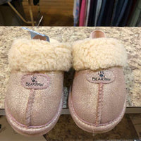 Bear Paw Pink Glitter Child Size 10 Girl's Shoes