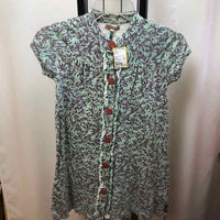 Matilda Jane Blue Floral Child Size 10 Girl's Dress