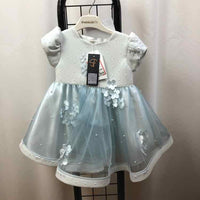 Sikla Fashion Collection Baby Blue Solid Girl's Formal Wear