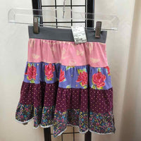 Matilda Jane Multi-Color Floral Child Size 6 Girl's Skirt