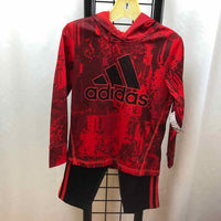 Adidas Red Logo Child Size 2 Boy's Jogging Suit