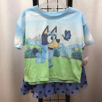Bluey Blue Character Child Size 4 Girl's Outfit