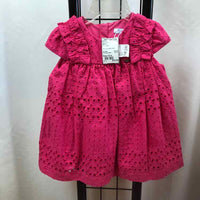 Mayoral Pink Eyelet Child Size 12 m Girl's Dress