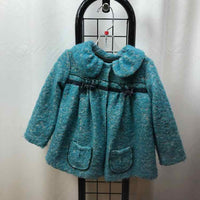 Isobella & Chloe Turquoise Solid Child Size 3 Girl's Outerwear