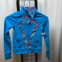 Ivivva Blue Solid Child Size 6 Girl's Sweatshirt