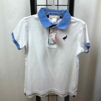 Beaufort Bonnet Co. White Solid Child Size 4 Boy's Shirt