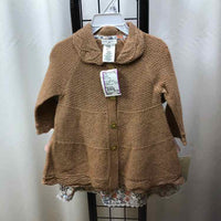 Max Studio Brown Sparkly Child Size 12 m Girl's Outfit