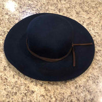 Janie and Jack Navy Solid Child Size 6/8 Girl's Hat