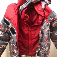 One kids Gray Patterned Child Size 4 Boy's Outerwear