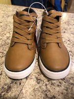 Children's Place Brown Solid Child Size 11 Boy's Shoes