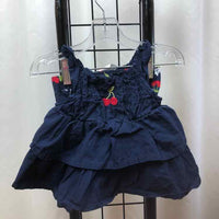 Gymboree Navy Embroidered Child Size 6-12 m Girl's Outfit