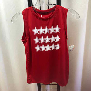 All in Motion Red Stars Child Size 8/10 Boy's Shirt