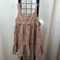 Piccolina Red Floral Child Size 2 Girl's Dress
