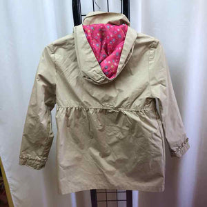 Pink Platinum Tan Solid Child Size 10/12 Girl's Outerwear