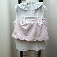 The Proper Peony White Solid Child Size 4 Girl's Outfit
