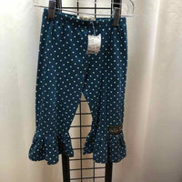 Matilda Jane Navy Dotted Child Size 2 Girl's Leggings