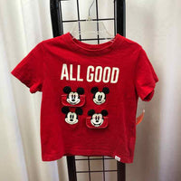 Disney Red Character Child Size 3 Boy's Shirt