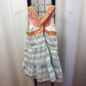 Matilda Jane Blue Stripe Child Size 6 Girl's Dress