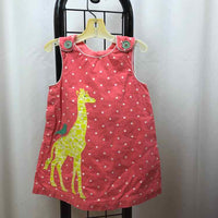 Mini Boden Pink Dotted Child Size 6-12 m Girl's Dress