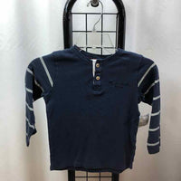 Caramelbaby & child Navy Solid Child Size 6 Boy's Shirt