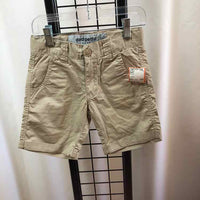 Dodipetto Tan Solid Child Size 4 Boy's Shorts

