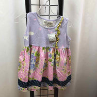 Matilda Jane Lavender Floral Child Size 4 Girl's Shirt