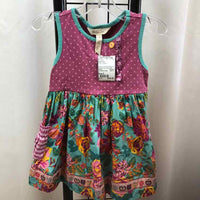 Matilda Jane Purple Dotted Child Size 2 Girl's Dress