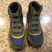 LL Bean Blue Solid Child Size 2 Boy's Shoes