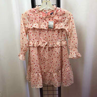 Hazzys Pink Floral Child Size 5 Girl's Dress