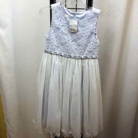 American Princess White Lace Child Size 5 Girl's Shirt