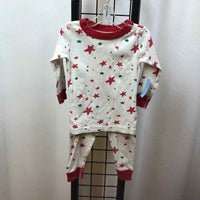 Moon and back by Hanna Andersson White Stars Child Size 12-18 m Boy's Pajamas