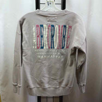 Abercrombie Tan Logo Child Size 11/12 Girl's Sweatshirt