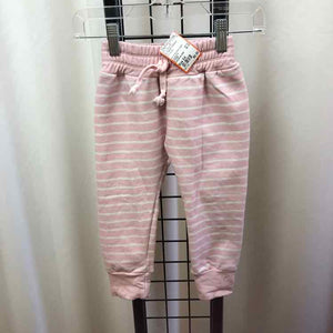 The Teacam Collection Pink Stripe Child Size 3/4 Girl's Sweatpants