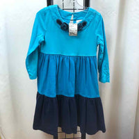 Hanna Andersson Blue Solid Child Size 4/5 Girl's Dress