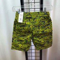 signature Yellow Floral Child Size 7X Boy's Shorts