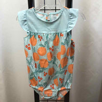 just one you Baby Blue Patterned Child Size 18 m Girl's Romper