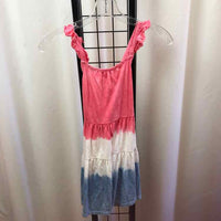 Cat & Jack Multi-Color Stripe Child Size 6/7 Girl's Dress