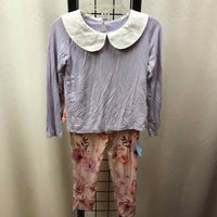 Posh Peanut Lavender Solid Child Size 5 Girl's Outfit
