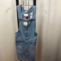 Children's Place Denim Solid Child Size 6 Girl's Dress