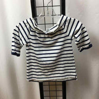 Crew Cuts Navy Stripe Child Size 4/5 Girl's Shirt