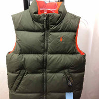 Polo-Ralph Lauren Brown Solid Child Size 6 Boy's Vest