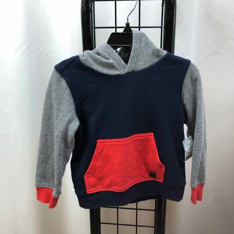 Janie and Jack Navy Solid Child Size 2 Boy's Sweatshirt