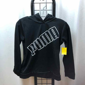 Puma Black Logo Child Size 10/12 Boy's Sweatshirt