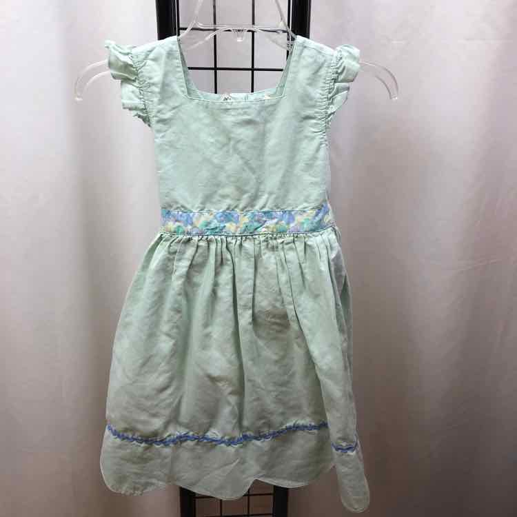 Matilda Jane Baby Blue Solid Child Size 8 Girl's Dress