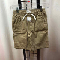 Free Planet Tan Solid Child Size 8 Boy's Shorts

