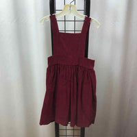 Wren & James Red Solid Child Size 4/5 Girl's Dress