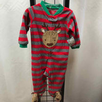 just one you Gray Christmas Child Size 6 m Boy's Pajamas