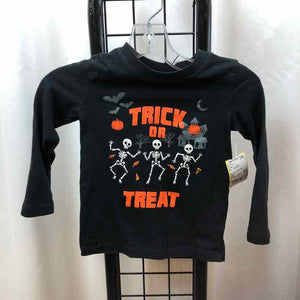 Carter's Black Halloween Child Size 2 Boy's Shirt